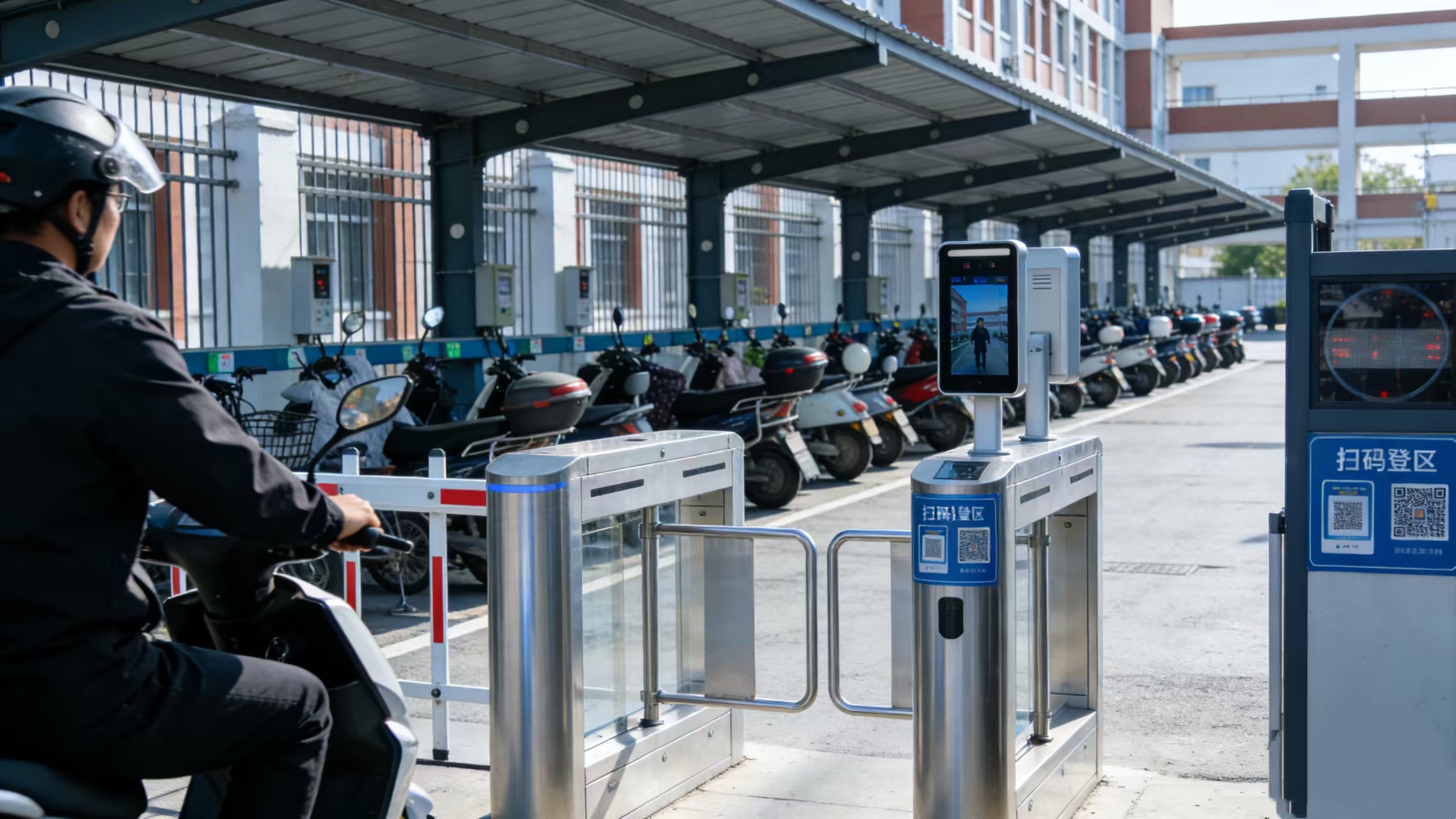 无人值守电动车管理一体机解决方案