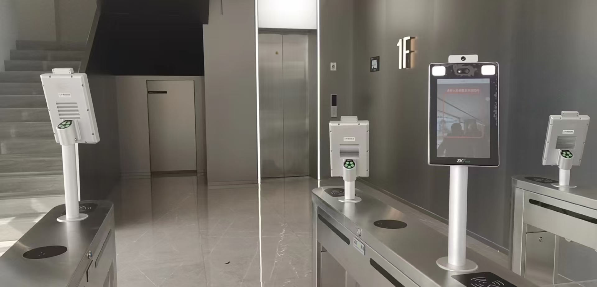 某芯片厂园区安防一卡通综合系统改造项目现场