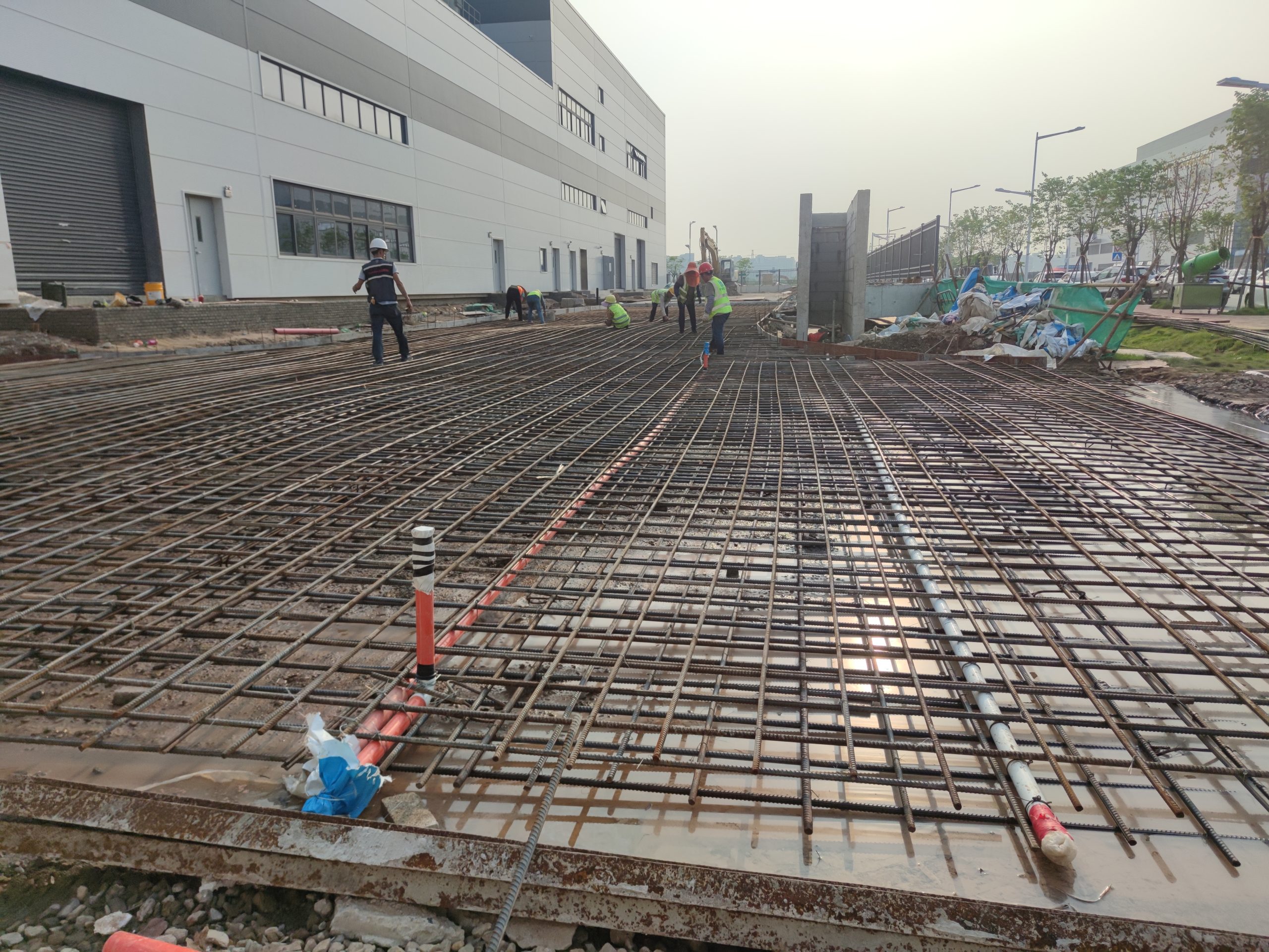 某芯片厂园区安防一卡通综合系统改造项目现场