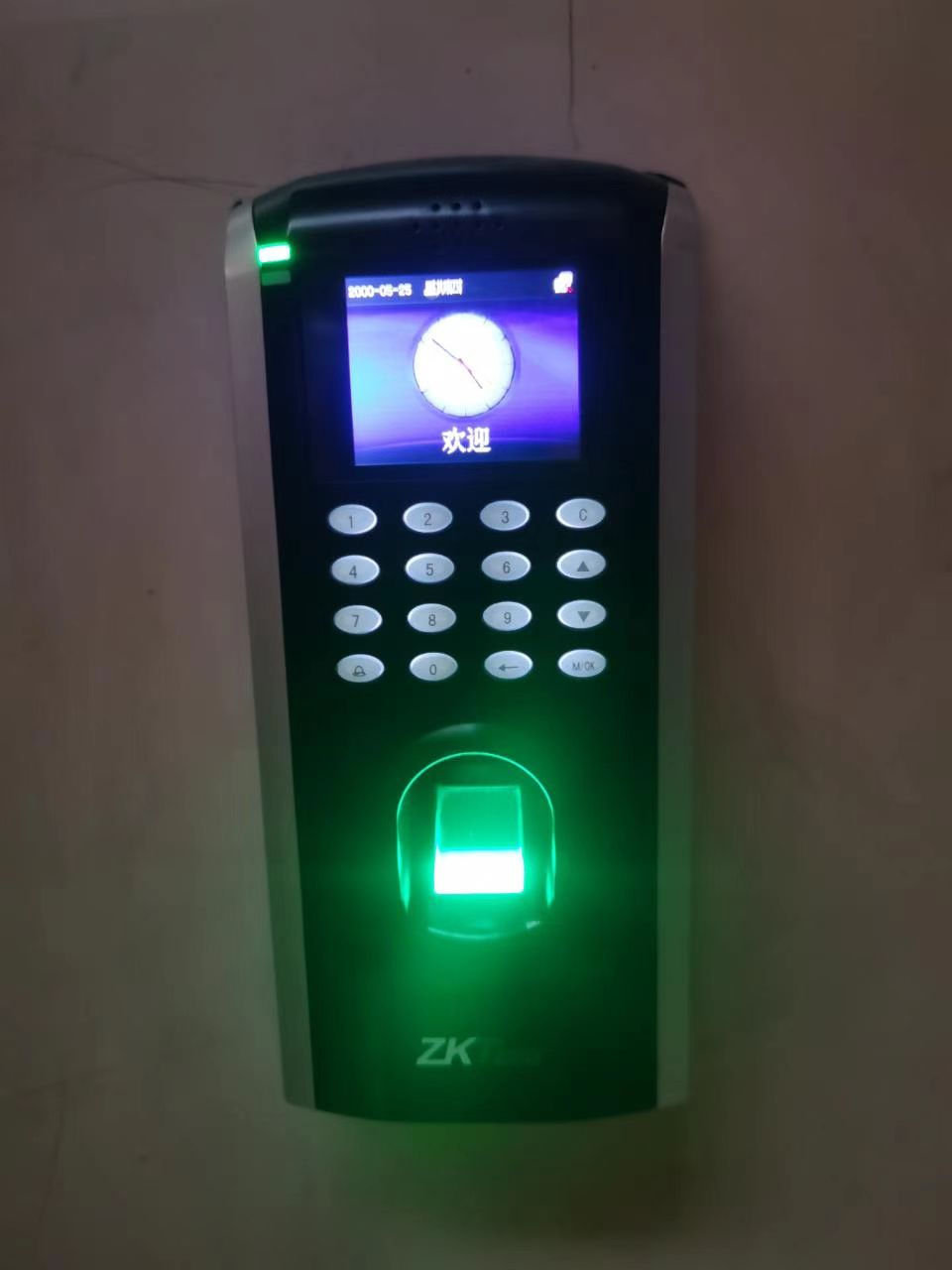 今麦郎全国集团考勤升级与各分厂门禁改造项目现场