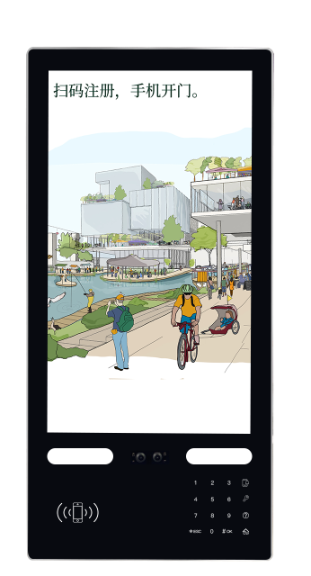 VF752 21寸人脸识别门禁终端