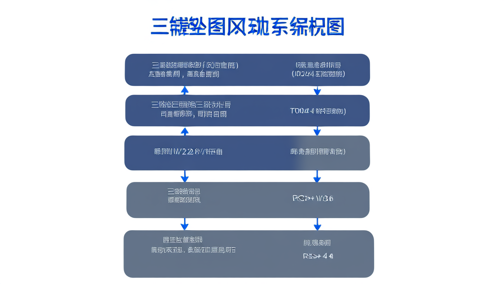 三辊闸门禁联动 三层系统架构图